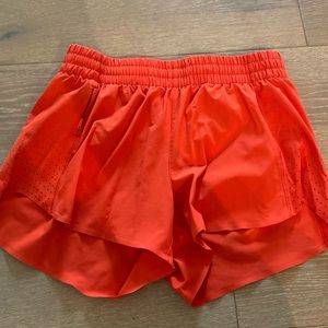 Athleta Coral Running Shorts Size XS